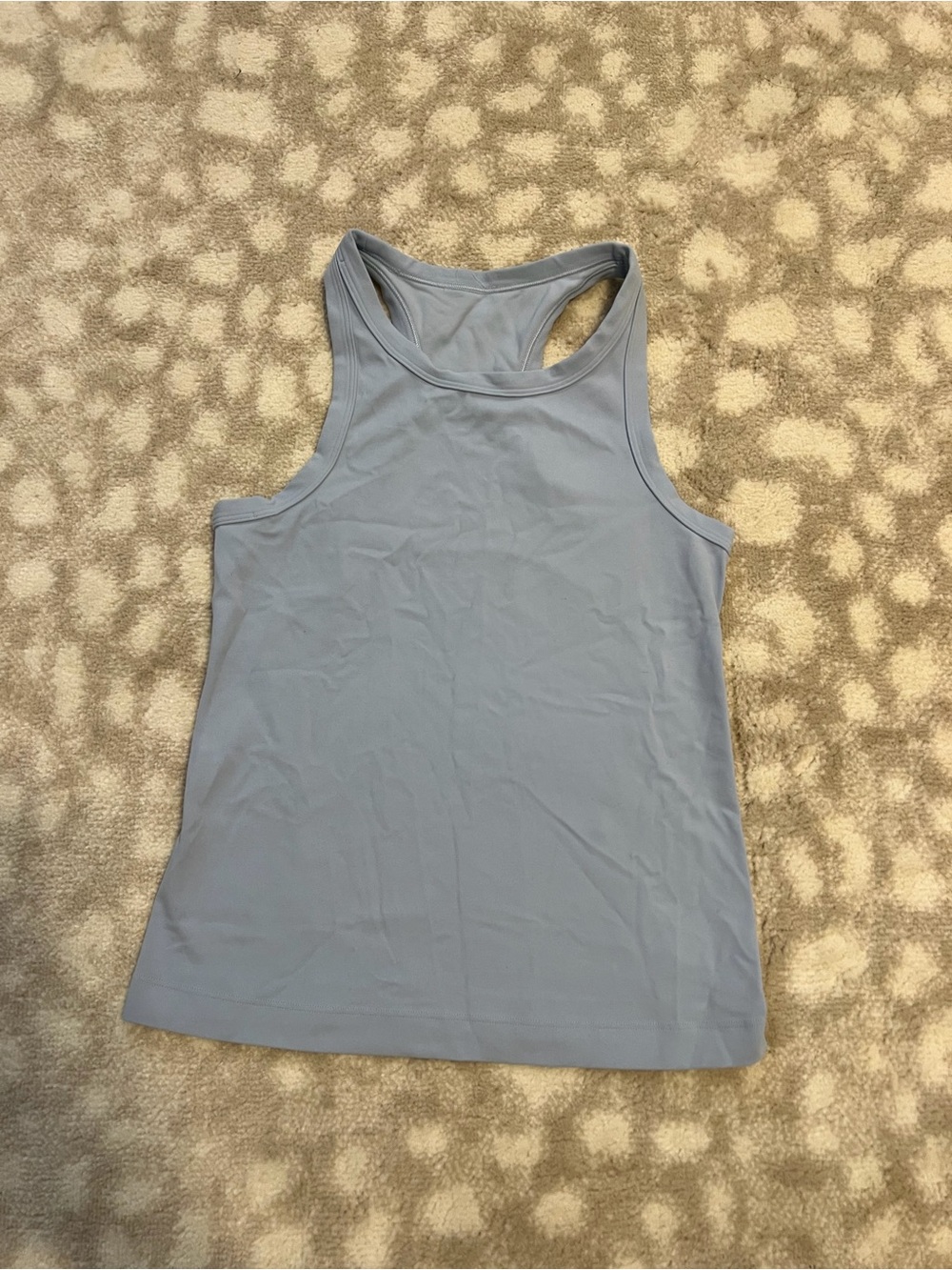 Lululemon Light Blue Racerback Tank Top size 4